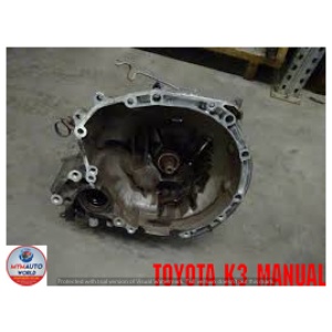 Toyota K3 Manual - Gearbox – Gearbox Only