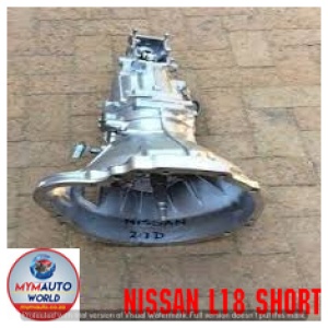 Nissan L18 Sort - Gearbox – Gearbox Only