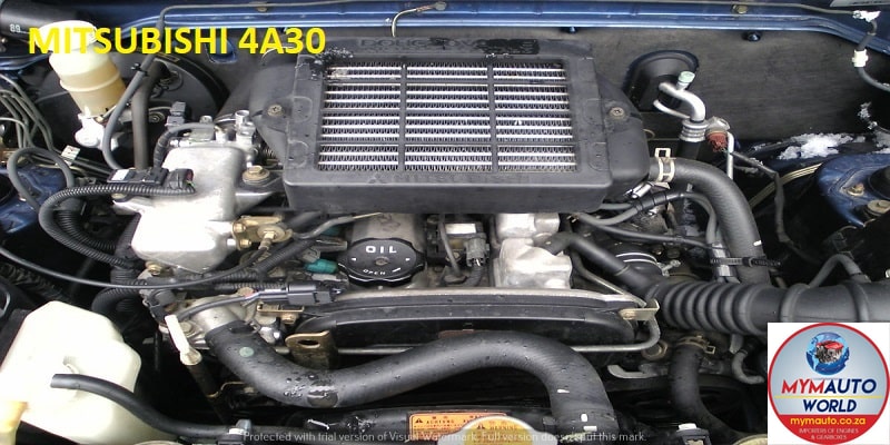 MITSUBISHI PAJERO II 0.6L MINI TURBO